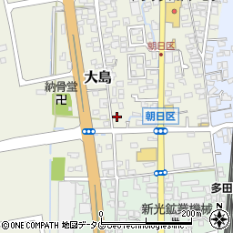 熊本県荒尾市大島1096周辺の地図
