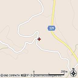 熊本県菊池市四町分平山2229周辺の地図