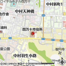 四万十市職員労働組合周辺の地図