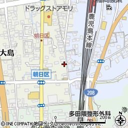 熊本県荒尾市大島18周辺の地図