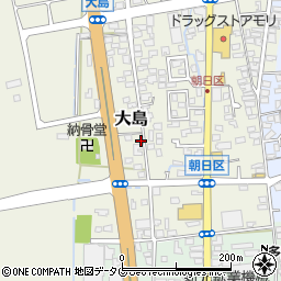 熊本県荒尾市大島1091周辺の地図