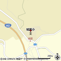 大分県竹田市城原1705周辺の地図