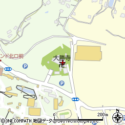 大勝寺周辺の地図