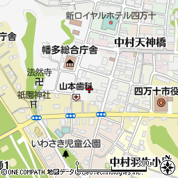 高知県四万十市中村東下町42周辺の地図