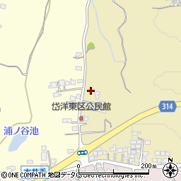熊本県荒尾市上井手665周辺の地図
