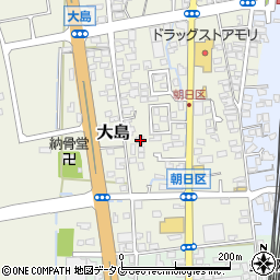 熊本県荒尾市大島1139周辺の地図