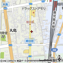 熊本県荒尾市大島57周辺の地図