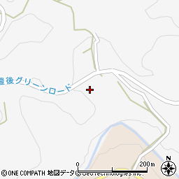 大分県竹田市久住町大字白丹6017周辺の地図