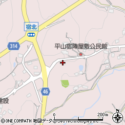 熊本県荒尾市平山1942周辺の地図