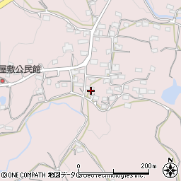 熊本県荒尾市平山1631-1周辺の地図