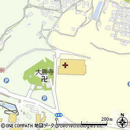 ホームプラザナフコ荒尾東店周辺の地図
