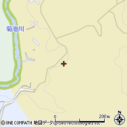 熊本県菊池市原200周辺の地図