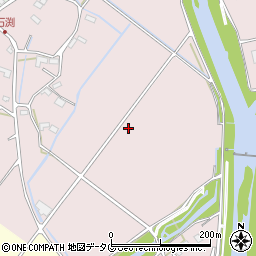 熊本県山鹿市鹿本町石渕周辺の地図
