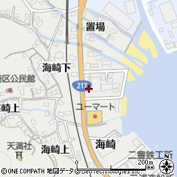 ユーマートグループ協同組合　ユーマート・海崎店鮮魚部周辺の地図