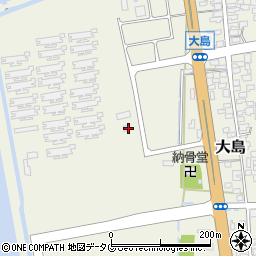 熊本県荒尾市大島1473周辺の地図