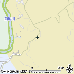 熊本県菊池市原199周辺の地図