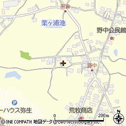 熊本県荒尾市本井手1411-6周辺の地図