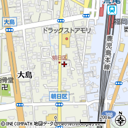 熊本県荒尾市大島54周辺の地図