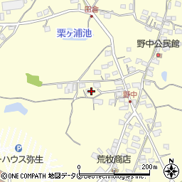 熊本県荒尾市本井手1411周辺の地図