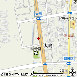 熊本県荒尾市大島1179周辺の地図