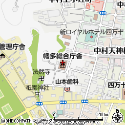 高知県幡多総合庁舎幡多福祉保健所　衛生環境課環境担当周辺の地図