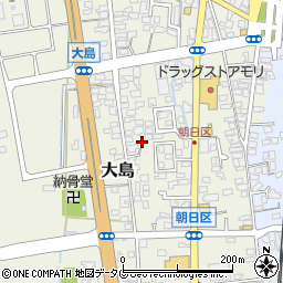 熊本県荒尾市大島1137周辺の地図