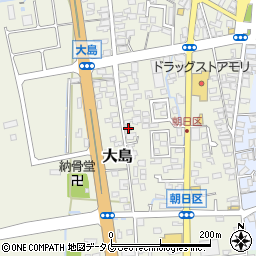 熊本県荒尾市大島1106周辺の地図