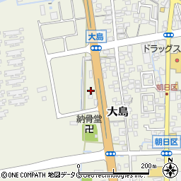 熊本県荒尾市大島1207周辺の地図