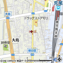 熊本県荒尾市大島40周辺の地図