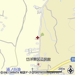 熊本県荒尾市本井手583-2周辺の地図