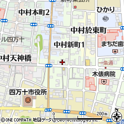 高知銀行中村支店 ＡＴＭ周辺の地図