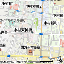 高知新聞　中村野元販売所周辺の地図