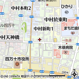 高知銀行中村支店周辺の地図