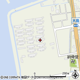 熊本県荒尾市大島1480周辺の地図