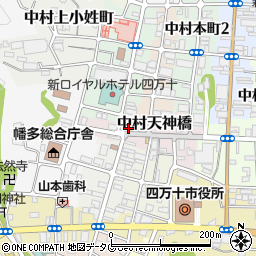 高知県四万十市中村天神橋22周辺の地図