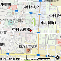 高知県四万十市中村天神橋1周辺の地図