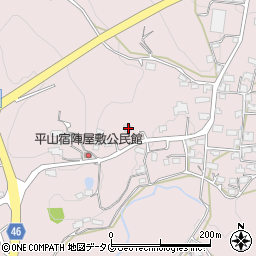 熊本県荒尾市平山1692周辺の地図