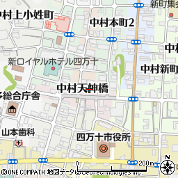 高知県四万十市中村天神橋41周辺の地図