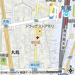 熊本県荒尾市大島52-2周辺の地図