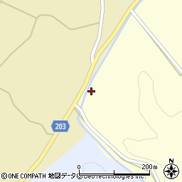 熊本県菊池市下組122周辺の地図