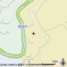 熊本県菊池市原13周辺の地図
