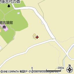 鹿央町物産館周辺の地図