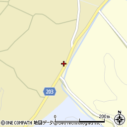 熊本県菊池市原375周辺の地図