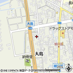 熊本県荒尾市大島1081周辺の地図