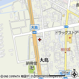 熊本県荒尾市大島1079周辺の地図