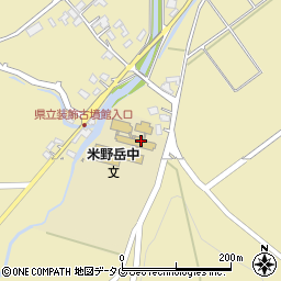熊本県山鹿市鹿央町岩原1350周辺の地図