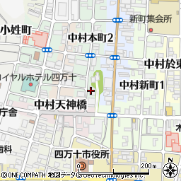 一條神社周辺の地図