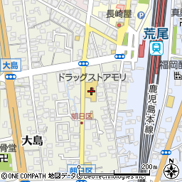 熊本県荒尾市大島68-4周辺の地図