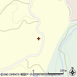 熊本県菊池市下組612周辺の地図