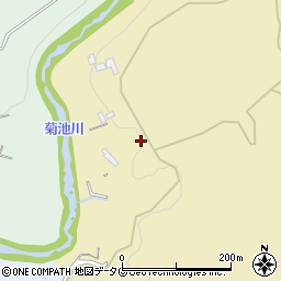 熊本県菊池市原41周辺の地図